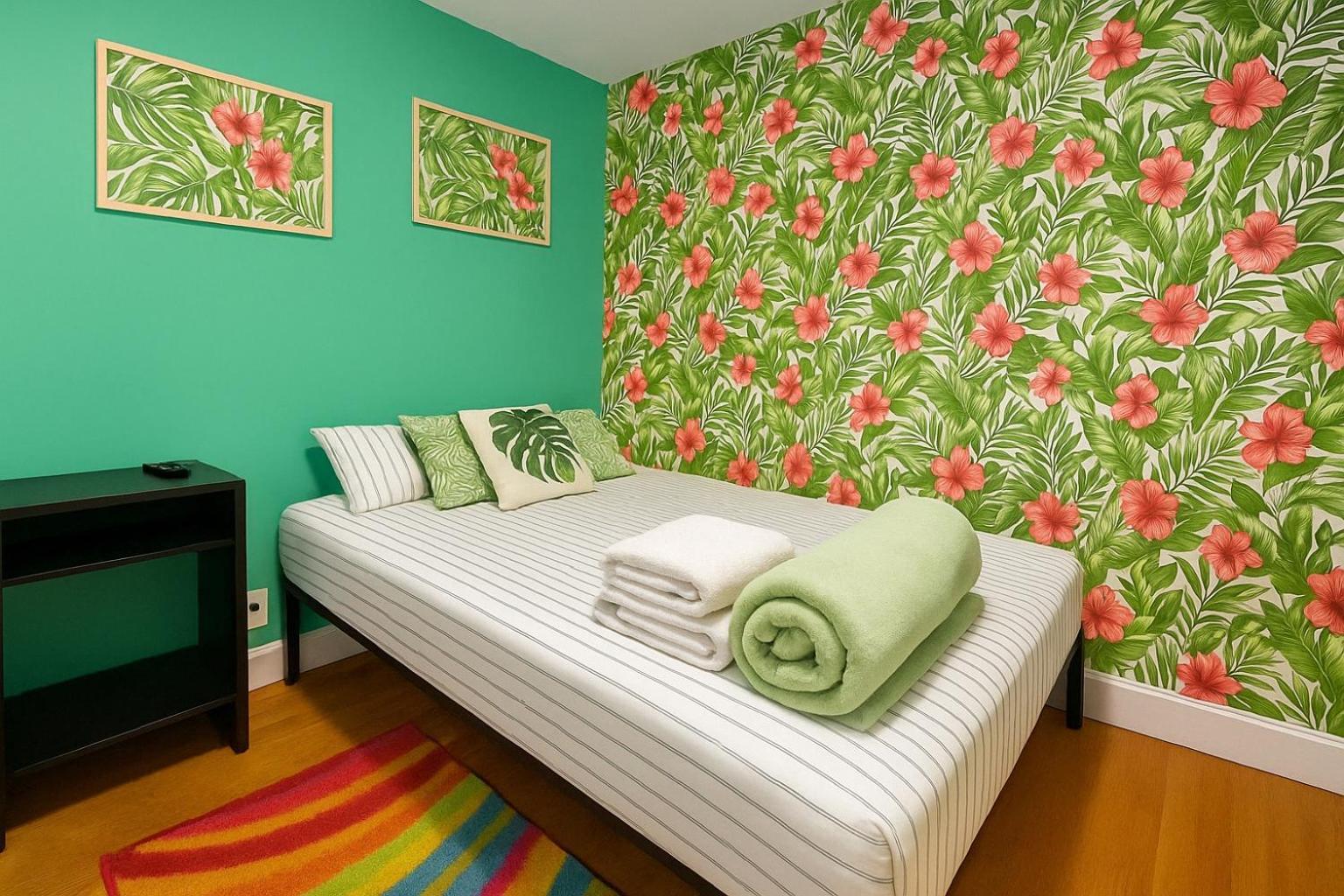Tropical Comfort Room In Harlem Cozy Stay With Snacks & Style New York Exterior foto